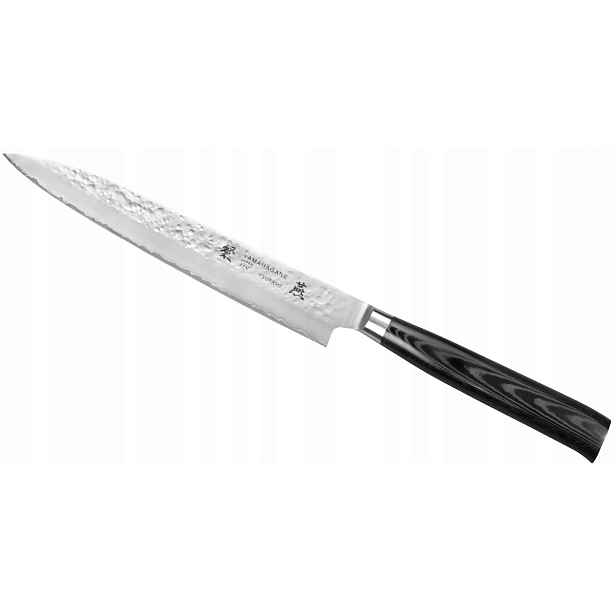 Nůž japonský sashimi Tamahagane Tsubame Black 21 cm VG-5 61 Hrc