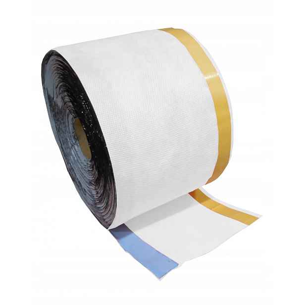 Okenní těsnící páska Vzduchotěsná Teplá Montáž Butyl 100 mm x 25 m