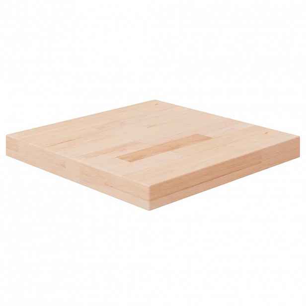 vidaXL Čtvercová stolní deska 100x20x2,5cm masivní dub bez úprav
