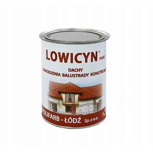 Barva Na Pozink Kov polyvinyl Lowicyn mat hliníková 0,8L