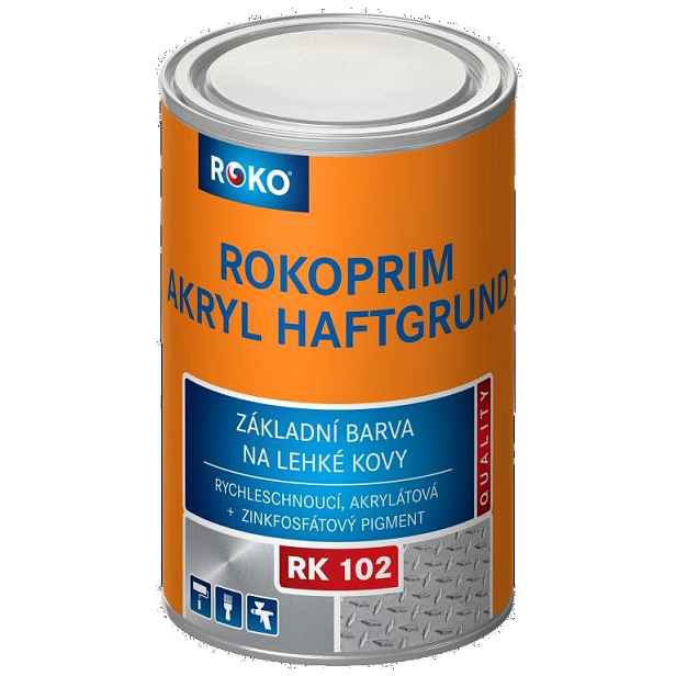Barva základová Rokoprim Akryl RK102 RAL 7035 šedá 0,8 kg