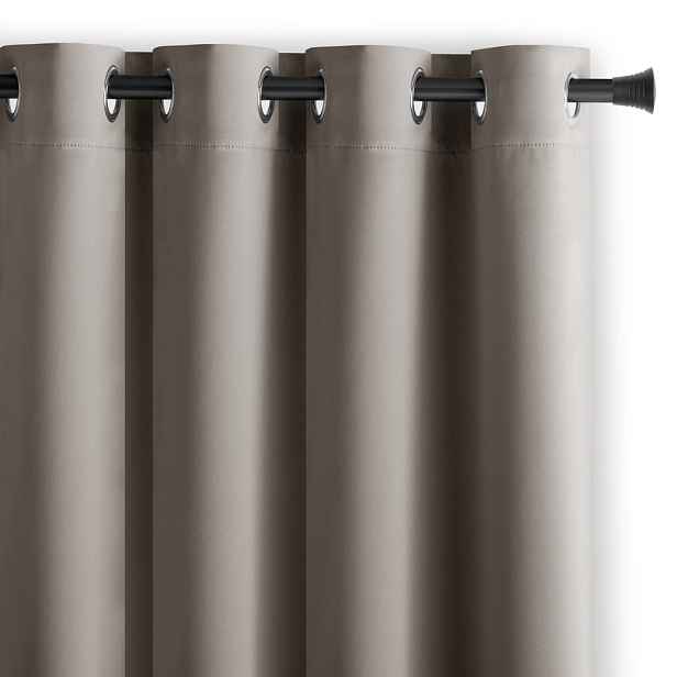 Šedobéžový dimout závěs 140x175 cm Kierra – Restilo