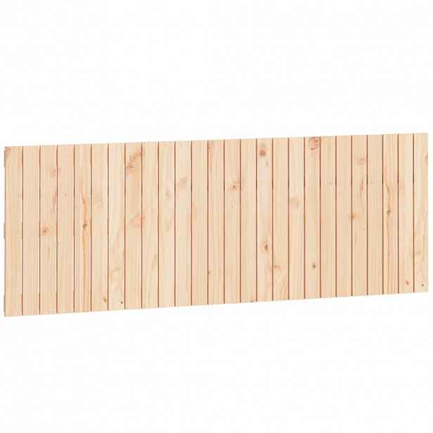 vidaXL Nástěnné čelo postele 166 x 3 x 60 cm masivní borové dřevo
