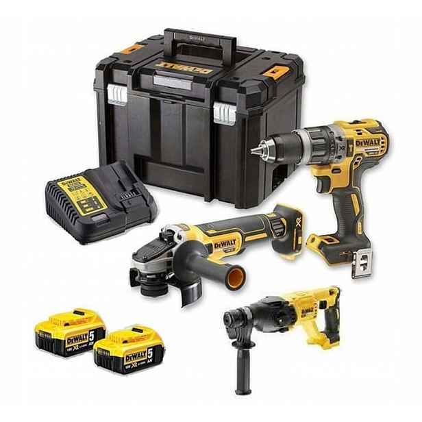 Dewalt sada Combo DCD796 DCG405 DCH133 2X5Ah
