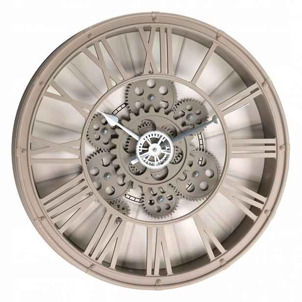 Nástěnné hodiny s mechanismem 38,7 cm Otevřený Mechanismus Styl Loft Industrial
