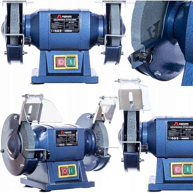 Profesionální Dvoukotoučová Stolní Bruska Magnum DSC125 230V/150W125x16
