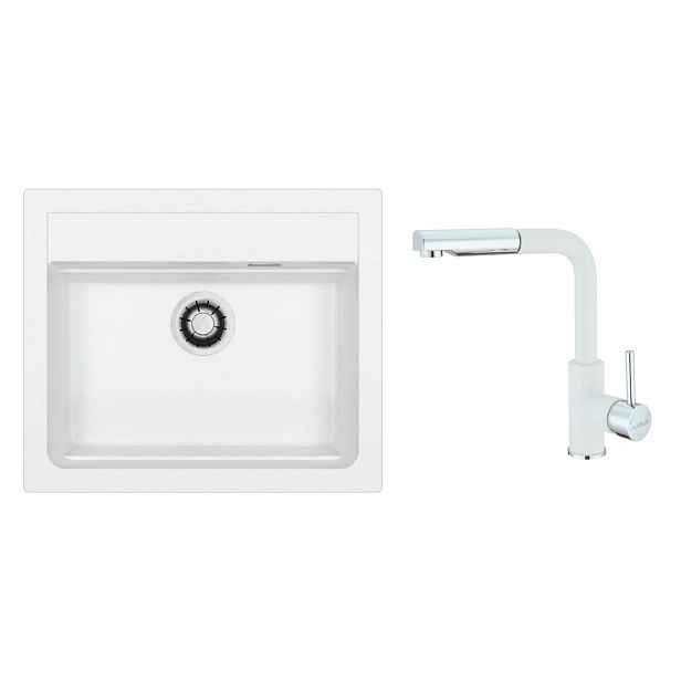 SET ALVEUS ATROX 30 BÍLÝ A10 QC + BATERIE SIROS 11