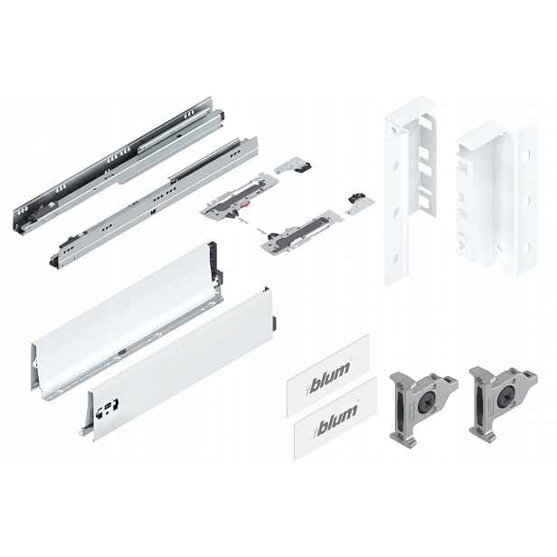 Blum Tandembox 550 Šuplík střední Tip-On K bílá
