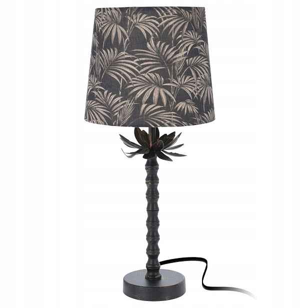 Kovová stolní lampa 49 cm