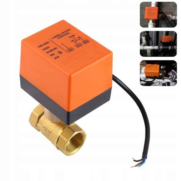 Elektroventil Kulový Ventil 3/4 Palce DN20 220V Motor