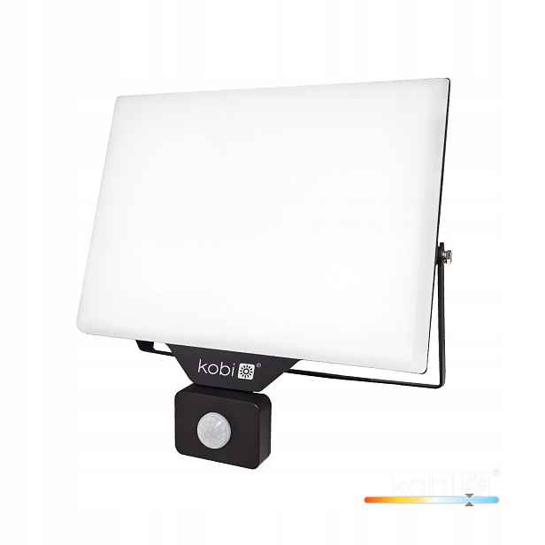 Led zářič Delyo Mhnc 100w 6000k 8500lm s pohybovým senzorem Kobi