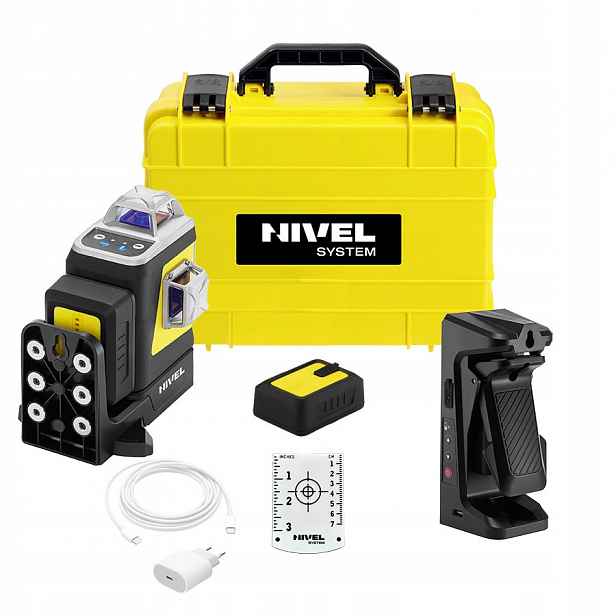 Nivel System CLx3B Motor Multilaser S Modrým Paprskem 3x360° Bluetooth