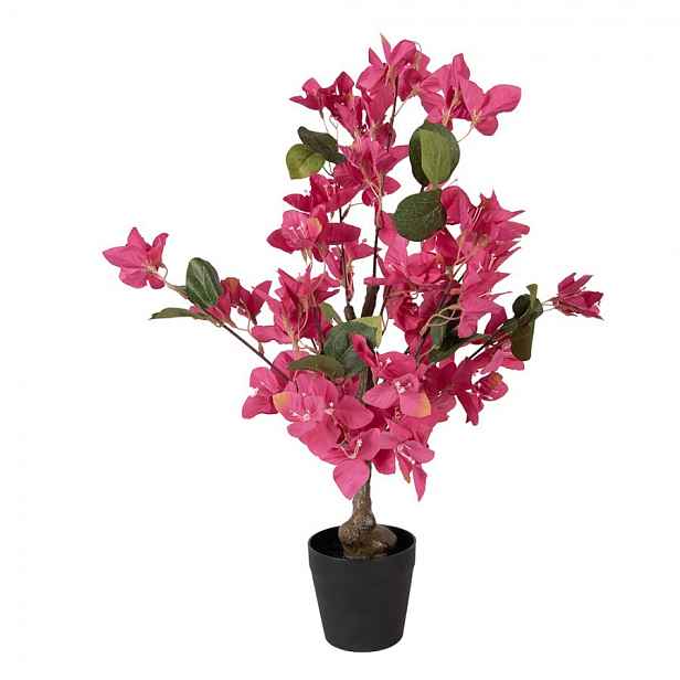 Stromek s růžovými květy Bougainvillea Tree - 25*25*60 cm Clayre & Eef