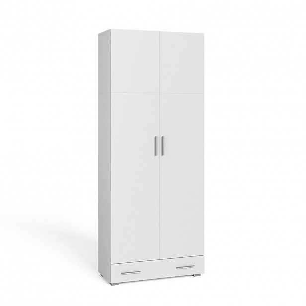 Vicco REGÁL NA DOKUMENTY Ingo Bílá 80 x 182.4 cm se zásuvkou