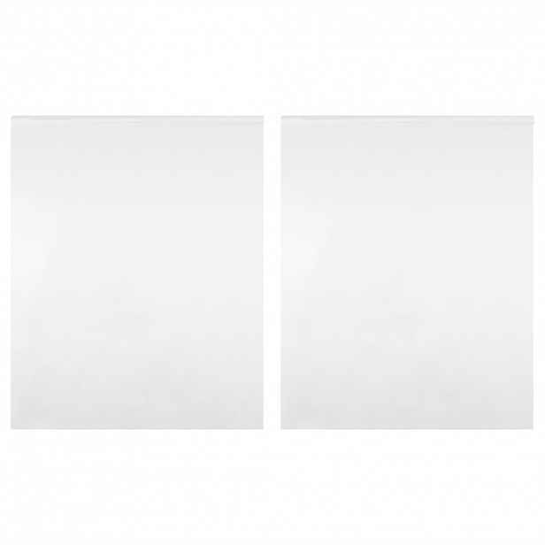 vidaXL Zrcadlové fólie 2 ks samolepicí 45 x 100 cm PET