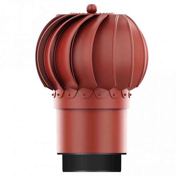 Komínová vložka do ventilace Otočná fi150+REDUKCE 110 Červená 3009