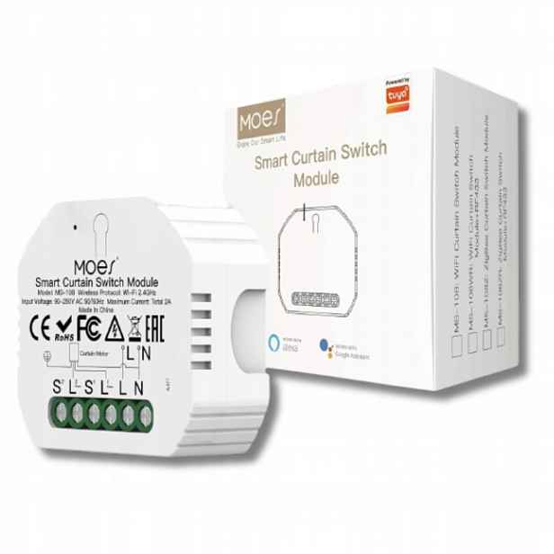 Modul pro rolety Zigbee Wi-Fi Inteligentní ovládání rolet a záclon