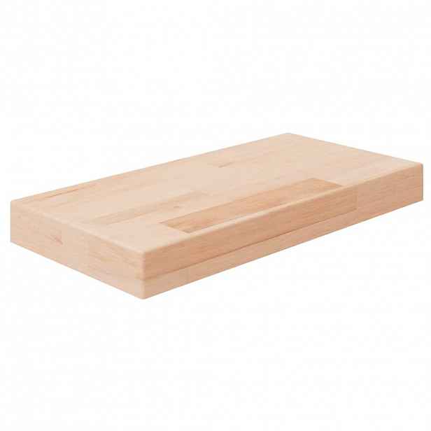 vidaXL Policová deska 40x20x4 cm masivní dubové dřevo bez úprav