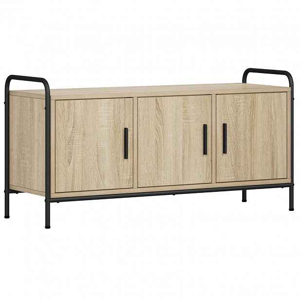 vidaXL Televizní skříň 79,5 x 33 x 50 cm Dub sonoma Kompozitní dřevo