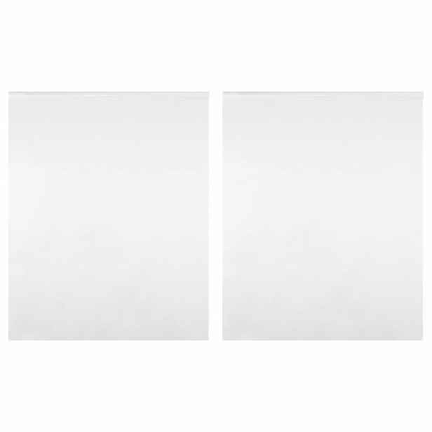 vidaXL Zrcadlové fólie 2 ks samolepicí 45 x 150 cm PET