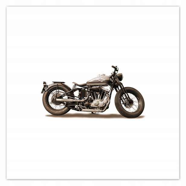 Plakáty 140x140 Harley Davidson Motocykl