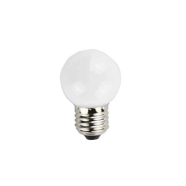 LED žárovka LBE, žlutá, 6 diod, patice E27, IP44
