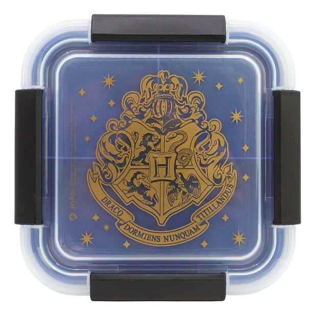 Tmavě modrý plastový dětský svačinový box Harry Potter – STOR