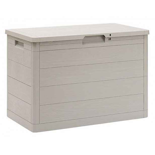 WOODYS zahradní plastový úložný box 160 L - světle šedá