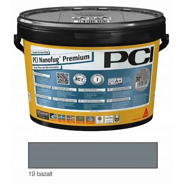 Pci Nanofug Premium 5 kg – bazaltová spárovací hmota č.