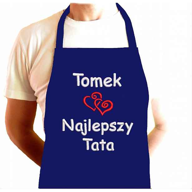 Personalizovaná Zástěra dárek k Dni Otců pro otce tchána S Jménem Nápis