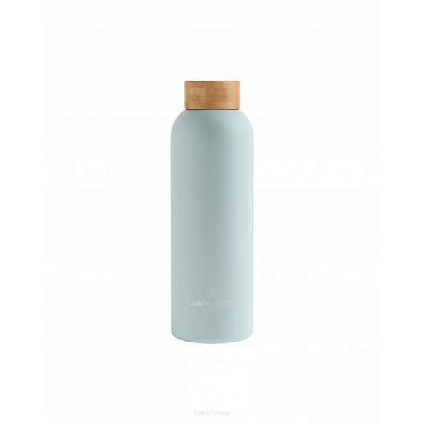 Waterdrop termo ocelová láhev Pastelová Turkus Matt bez Bpa termoska 600 ml
