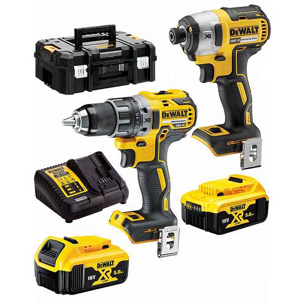 Combo 2 DCD791 DCF887 2x5Ah Dewalt DCK268P2T Tstak