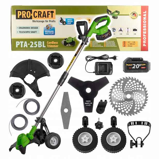 Aku vyžínač Procraft PTA-25BL-1B