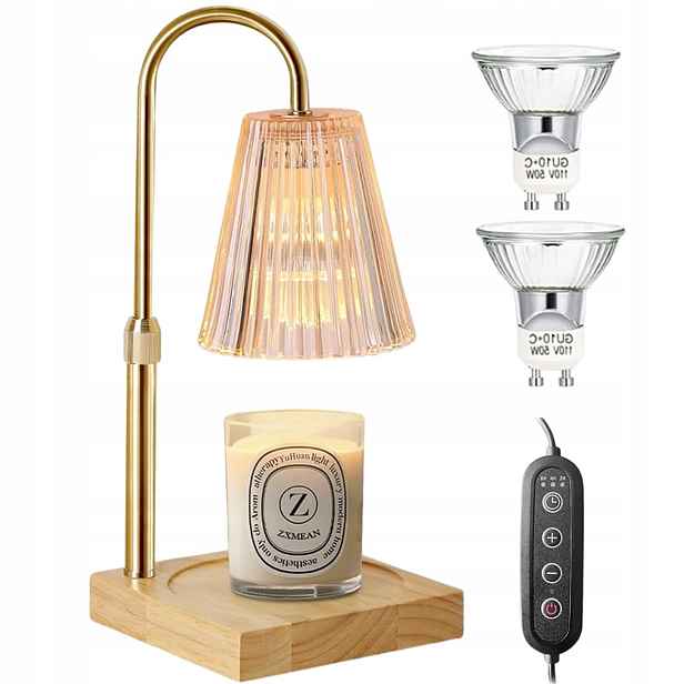 Lampa Na Tavení Svíček S Časovačem Umožňujícím Regulaci Jasu