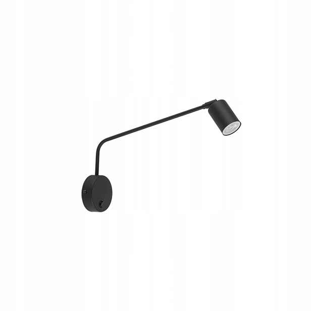 Nástěnná lampa Černá Nex Metal Loft Vypínač na 27 cm Tk Lighting