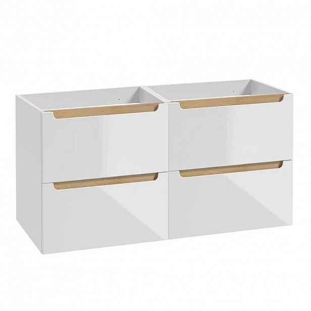 Petits-meubles SKŘÍŇKA POD UMYVADLO 120cm Livia Bílá