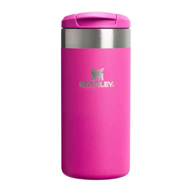 Růžový termo hrnek z nerezové oceli 350 ml AeroLight™ Transit Mug Violet Blossom – Stanley