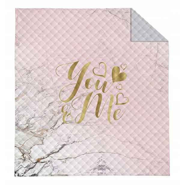 Detexpol Přehoz na postel Mramor You and Me Polyester, 220/240 (DL-566358)