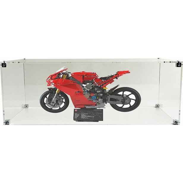 Drewlandská vitrína pro sadu Lego 42202 Technic Motocykl Ducati Panigale