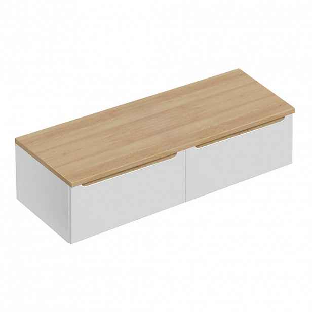 Petits-meubles SKŘÍŇKA POD UMYVADLO 120cm Livia Bílá
