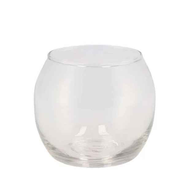 Baňatá skleněná váza Sphere transparent - Ø 8*7 cm daan kromhout