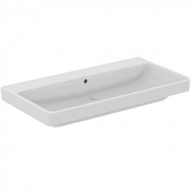 Ideal Standard i.Life B - Dvojumyvadlo 102x54 cm, s přepadem, bez otvoru pro baterii, bílá T684301