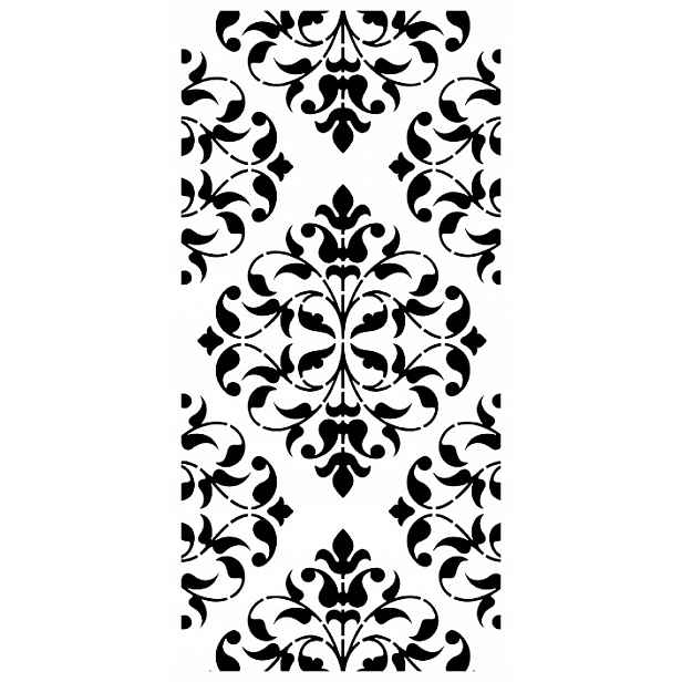 Omítací Šablona LuxBud Panel 54 pro ozdobné omítky 92 cm Dekor 3D Zeď