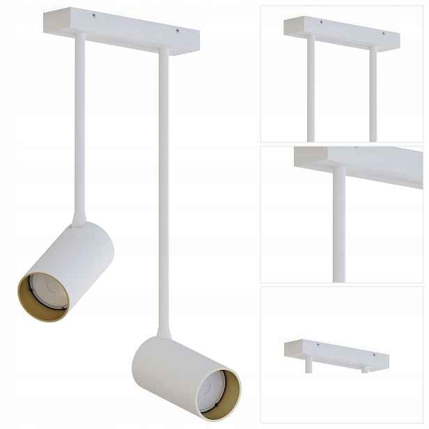 Reflektorová lampa Mono Long II bílá, moderní design nad stůl Nowodvorski