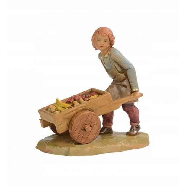 Figurka od firmy Fontanini Prodejce s kolečkem pro figurky o výšce 12 cm