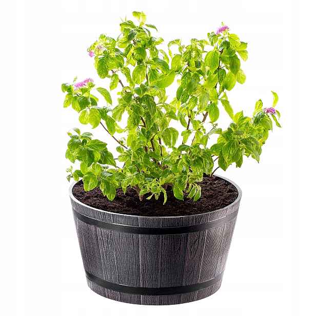 Květináč Na Květiny Terasa Kulatý 40 cm Obal Květinový