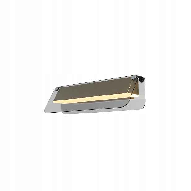 Maytoni Flat Led nástěnné svítidlo 6W 3000K 730lm černo-mosazné 30cm