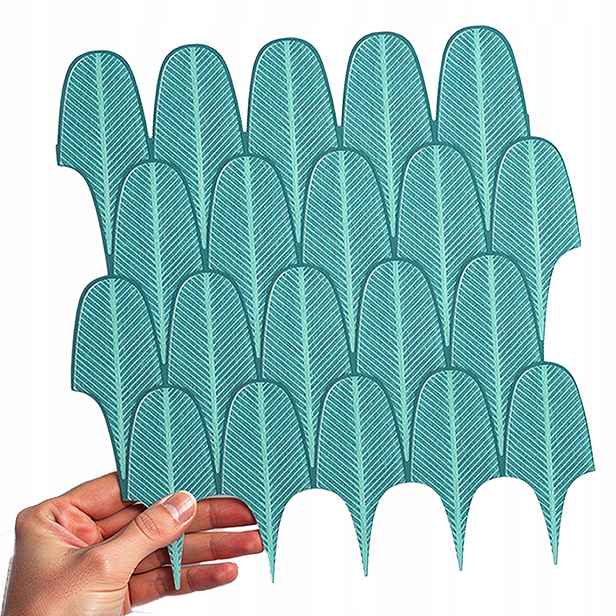 Samolepicí Nástěnný Panel Pvc Samolepka Laminát Lesk 3D Dlaždice x10 30x29