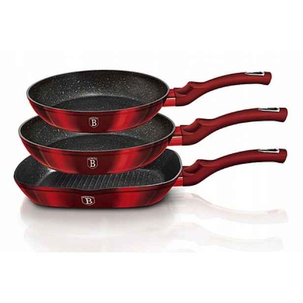 Tradiční pánev Berlinger Haus Burgundy Metallic Line BH-6796
