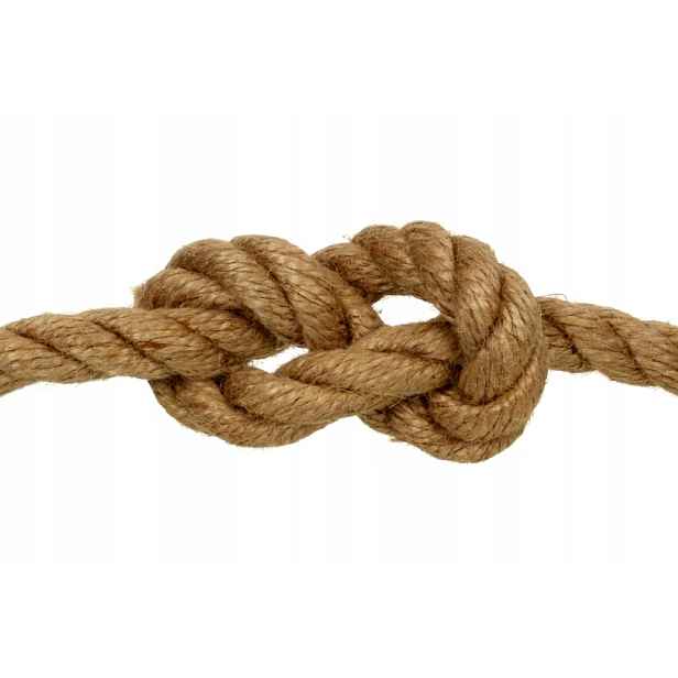 Jutové lano 30 mm x 10 m. Trvanlivé, dekorativní, pro dům i zahradu!